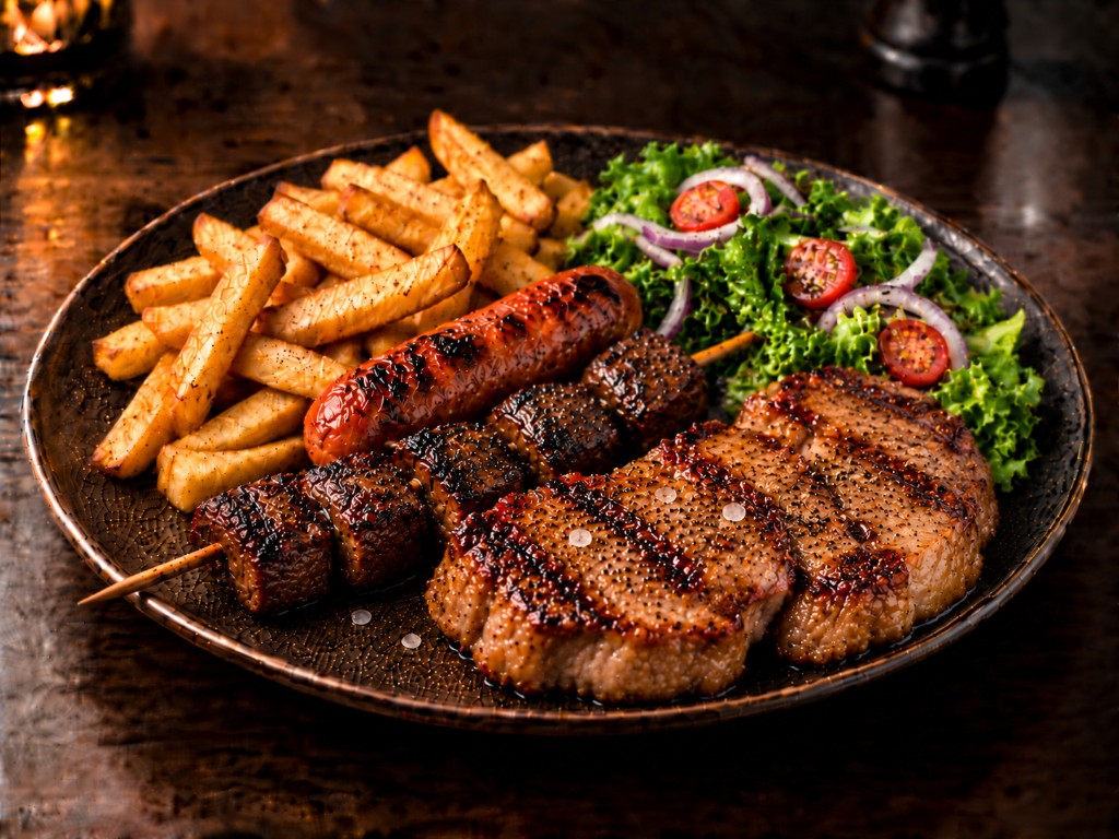 Parrilla especial de chancho (300 g)